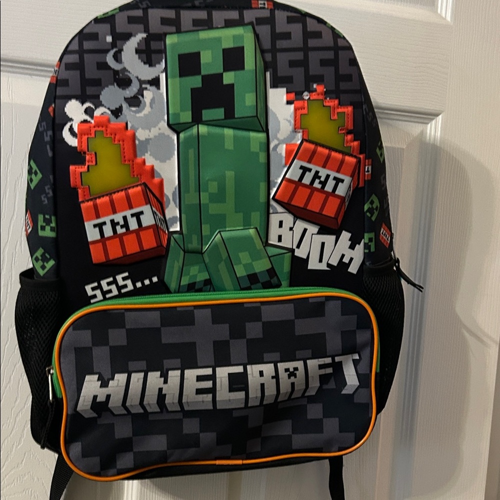 Minecraft Tnt Light Up Backpack - image 8